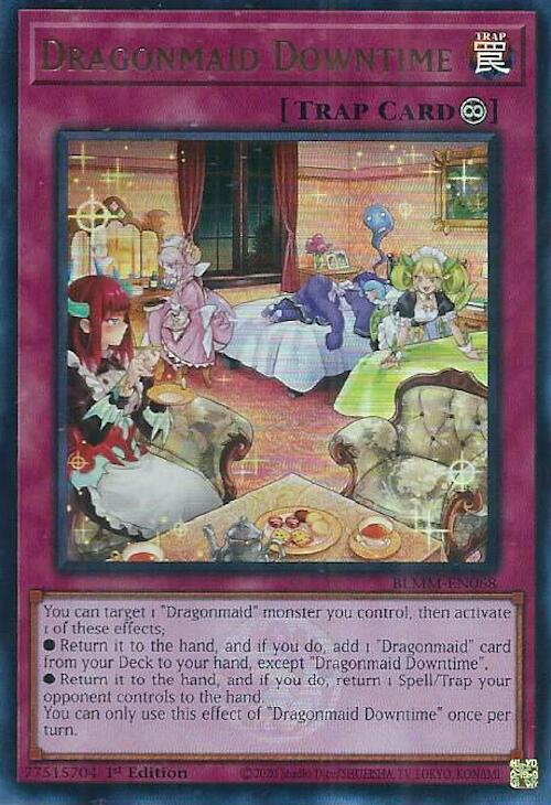 Dragonmaid Downtime [BLMM-EN068] Ultra Rare | Exor Games Dartmouth
