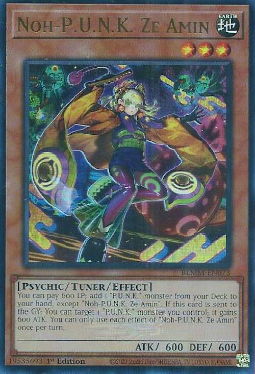 Noh-P.U.N.K. Ze Amin [BLMM-EN073] Ultra Rare | Exor Games Dartmouth