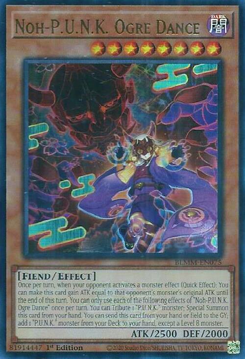 Noh-P.U.N.K. Ogre Dance [BLMM-EN075] Ultra Rare | Exor Games Dartmouth