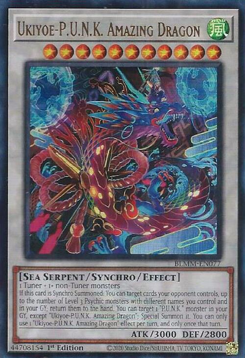 Ukiyoe-P.U.N.K. Amazing Dragon [BLMM-EN077] Ultra Rare | Exor Games Dartmouth