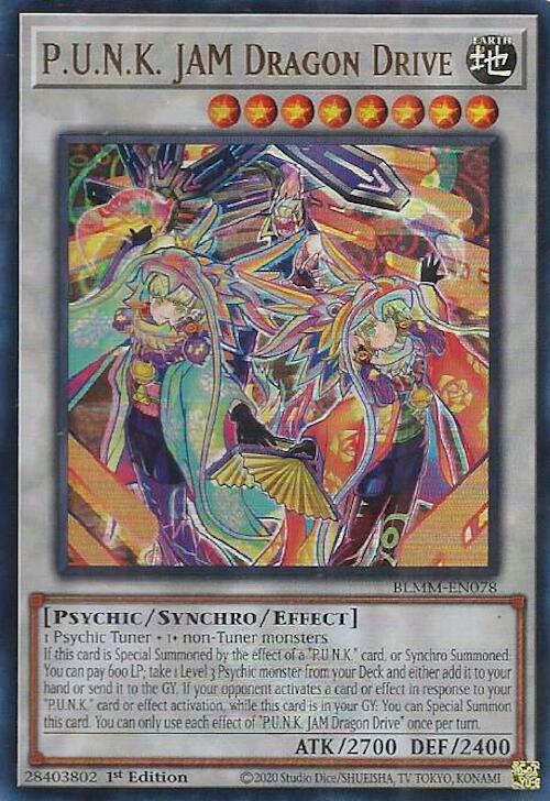 P.U.N.K. JAM Dragon Drive [BLMM-EN078] Ultra Rare | Exor Games Dartmouth