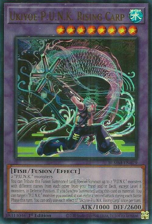 Ukiyoe-P.U.N.K. Rising Carp [BLMM-EN079] Ultra Rare | Exor Games Dartmouth