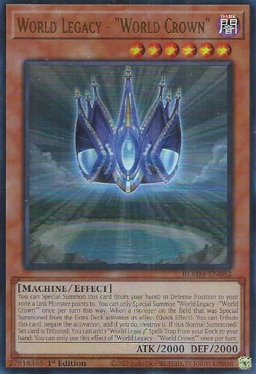 World Legacy - "World Crown" [BLMM-EN082] Ultra Rare | Exor Games Dartmouth