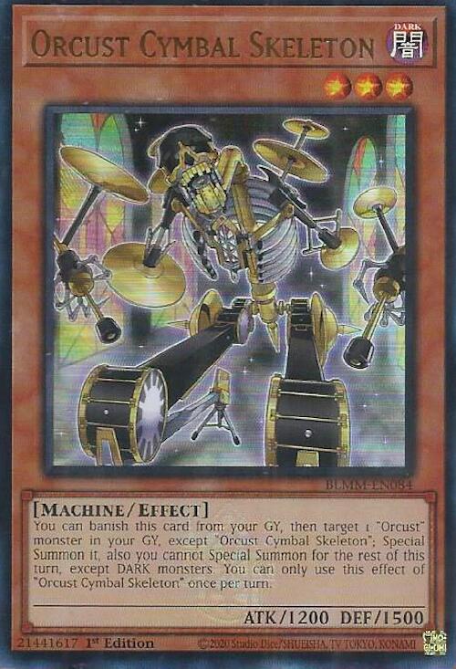 Orcust Cymbal Skeleton [BLMM-EN084] Ultra Rare | Exor Games Dartmouth