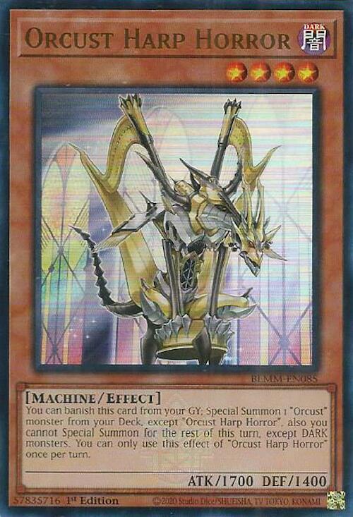Orcust Harp Horror [BLMM-EN085] Ultra Rare | Exor Games Dartmouth