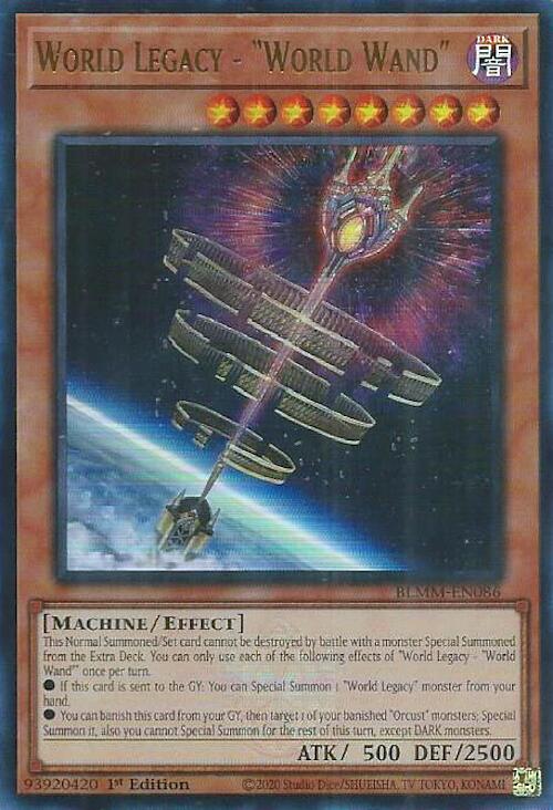 World Legacy - "World Wand" [BLMM-EN086] Ultra Rare | Exor Games Dartmouth