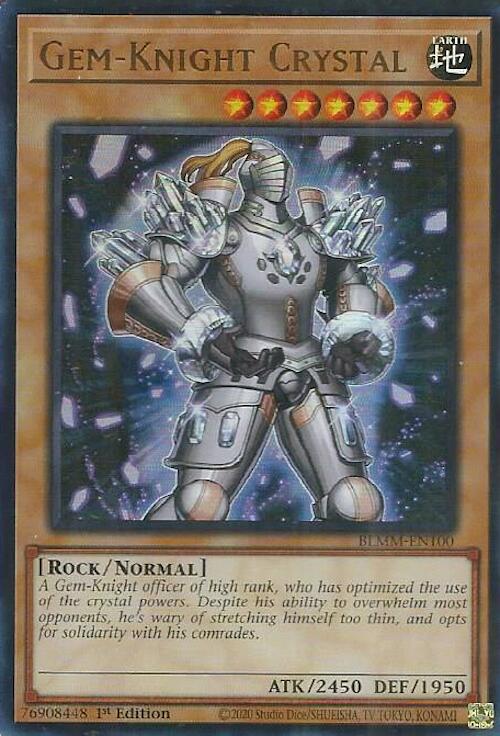 Gem-Knight Crystal [BLMM-EN100] Ultra Rare | Exor Games Dartmouth