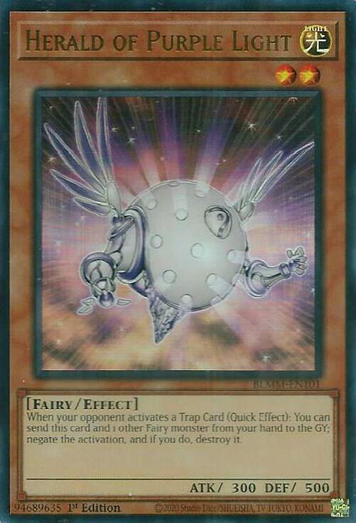 Herald of Purple Light [BLMM-EN101] Ultra Rare | Exor Games Dartmouth