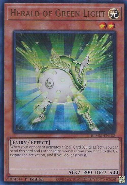 Herald of Green Light [BLMM-EN102] Ultra Rare | Exor Games Dartmouth