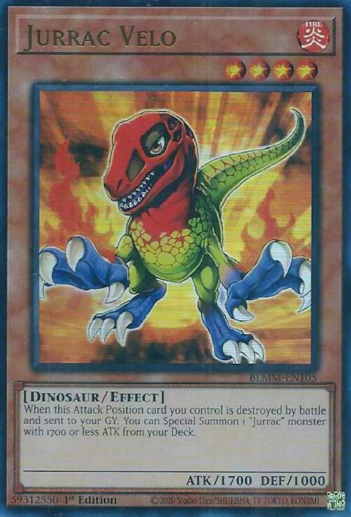 Jurrac Velo [BLMM-EN105] Ultra Rare | Exor Games Dartmouth