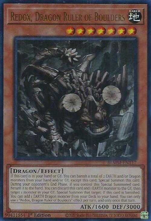 Redox, Dragon Ruler of Boulders [BLMM-EN117] Ultra Rare | Exor Games Dartmouth