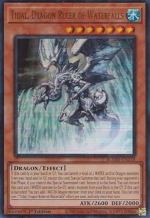 Tidal, Dragon Ruler of Waterfalls [BLMM-EN118] Ultra Rare | Exor Games Dartmouth
