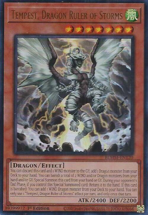 Tempest, Dragon Ruler of Storms [BLMM-EN120] Ultra Rare | Exor Games Dartmouth