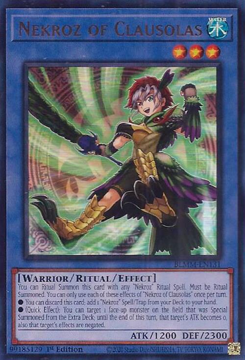 Nekroz of Clausolas [BLMM-EN131] Ultra Rare | Exor Games Dartmouth