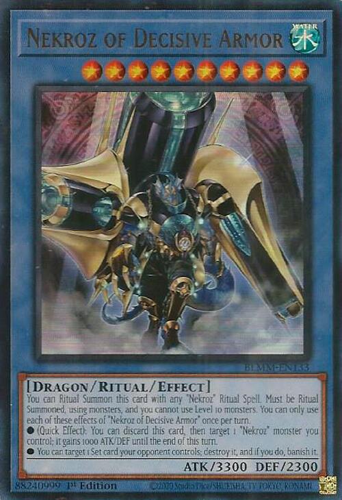 Nekroz of Decisive Armor [BLMM-EN133] Ultra Rare | Exor Games Dartmouth