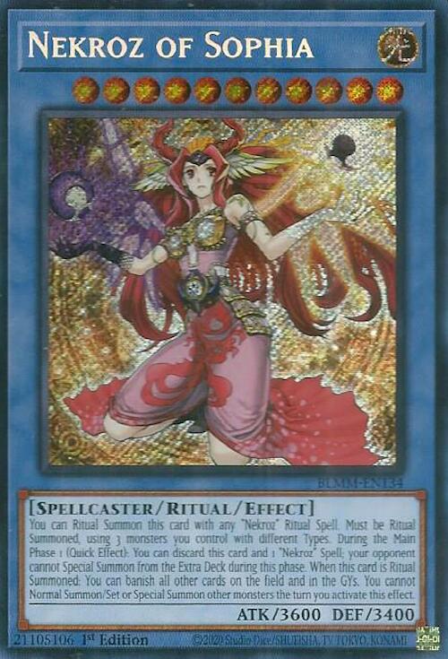Nekroz of Sophia [BLMM-EN134] Secret Rare | Exor Games Dartmouth
