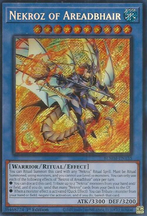 Nekroz of Areadbhair [BLMM-EN135] Secret Rare | Exor Games Dartmouth