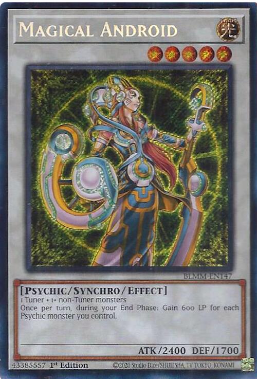 Magical Android [BLMM-EN147] Secret Rare | Exor Games Dartmouth