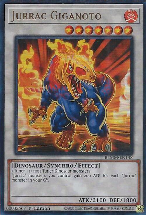 Jurrac Giganoto [BLMM-EN148] Ultra Rare | Exor Games Dartmouth