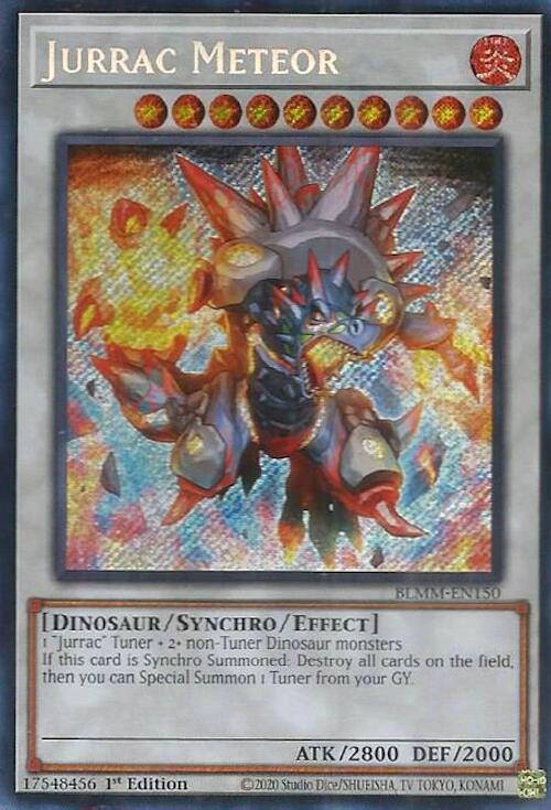 Jurrac Meteor [BLMM-EN150] Secret Rare | Exor Games Dartmouth