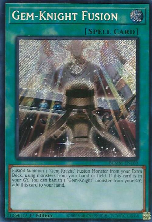 Gem-Knight Fusion [BLMM-EN160] Secret Rare | Exor Games Dartmouth