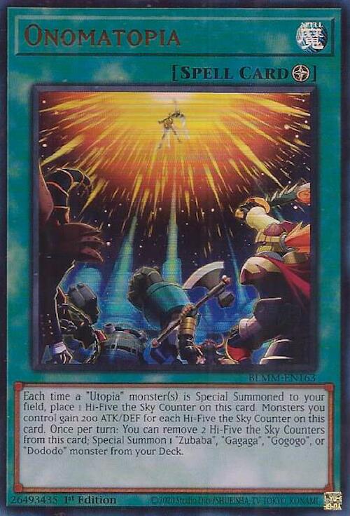 Onomatopia [BLMM-EN163] Ultra Rare | Exor Games Dartmouth