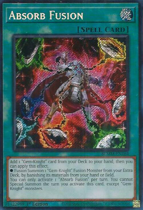 Absorb Fusion [BLMM-EN164] Secret Rare | Exor Games Dartmouth