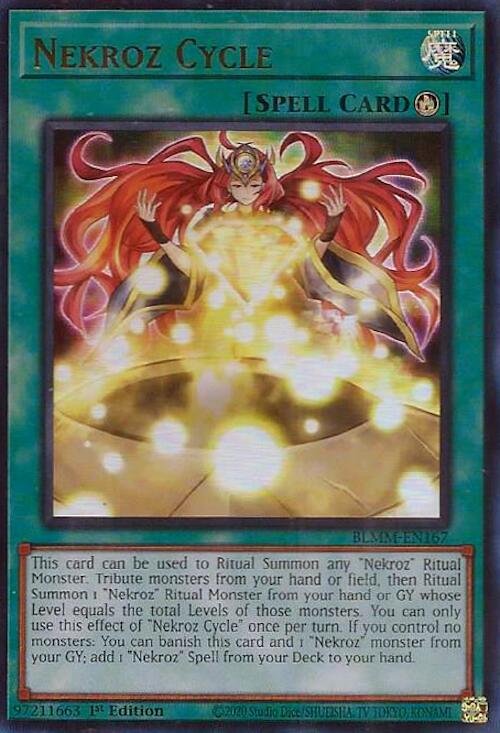 Nekroz Cycle [BLMM-EN167] Ultra Rare | Exor Games Dartmouth