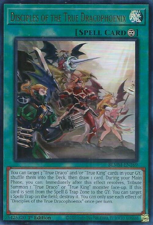 Disciples of the True Dracophoenix [BLMM-EN169] Ultra Rare | Exor Games Dartmouth