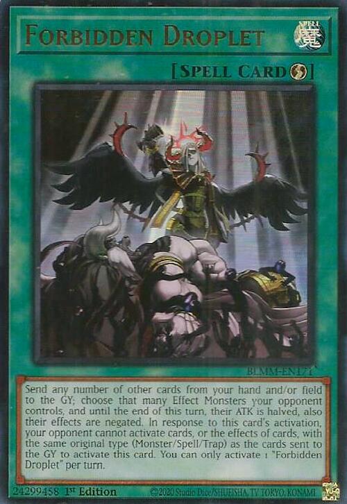 Forbidden Droplet [BLMM-EN171] Ultra Rare | Exor Games Dartmouth