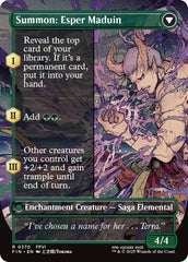Esper Origins // Summon: Esper Maduin (Borderless) [FINAL FANTASY] | Exor Games Dartmouth