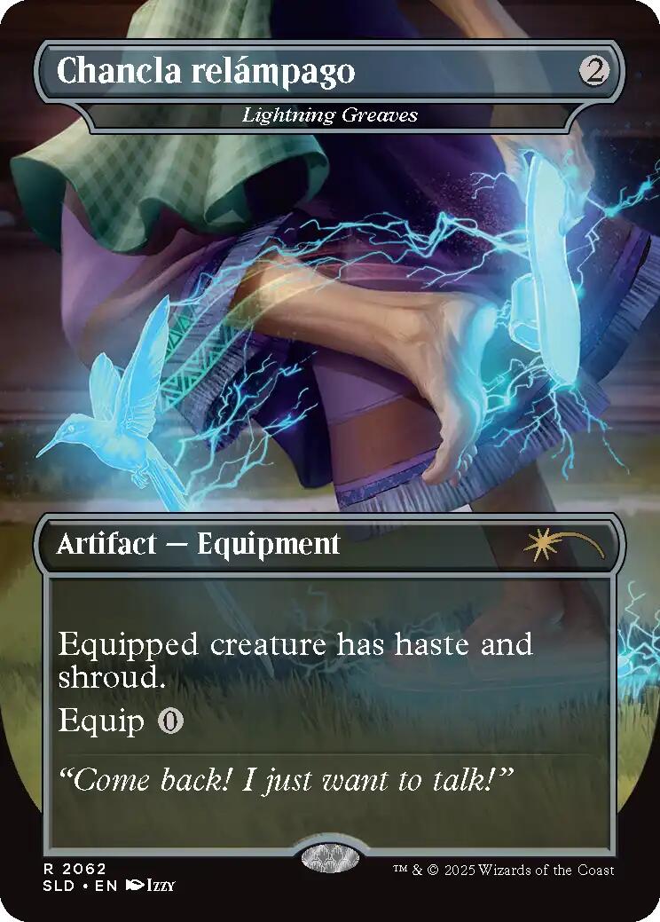 Chancla relampago - Lightning Greaves [Secret Lair Drop Series] | Exor Games Dartmouth