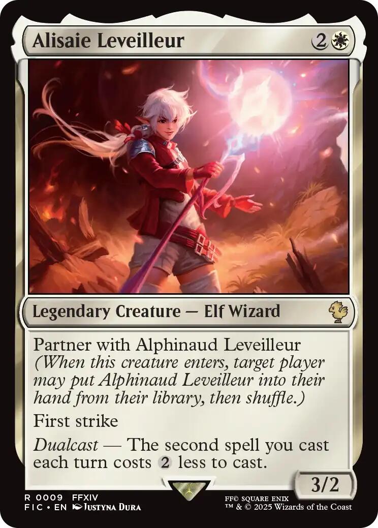 Alisaie Leveilleur (Surge Foil) [FINAL FANTASY Commander] | Exor Games Dartmouth