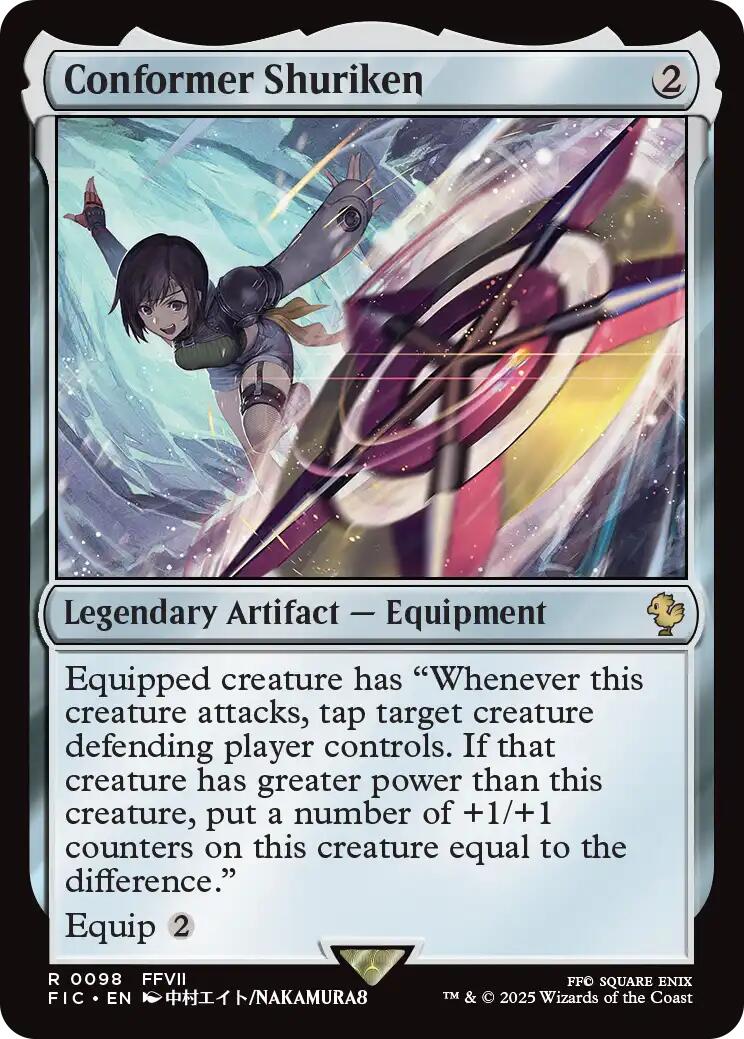 Conformer Shuriken (Surge Foil) [FINAL FANTASY Commander] | Exor Games Dartmouth
