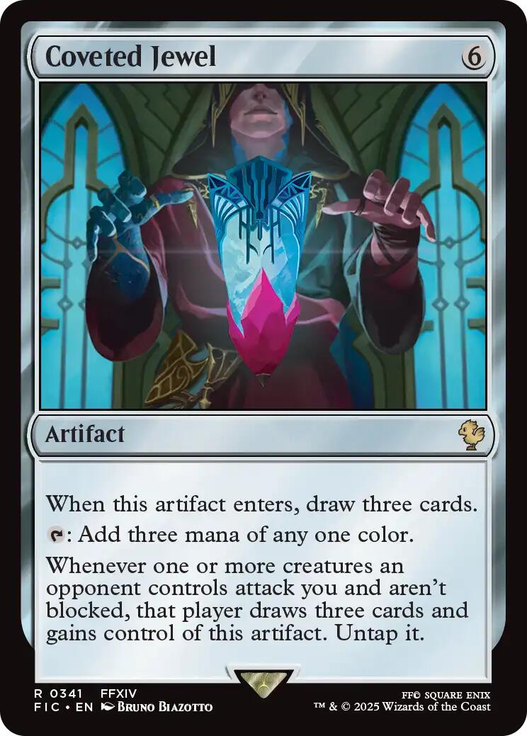 Coveted Jewel (Surge Foil) [FINAL FANTASY Commander] | Exor Games Dartmouth