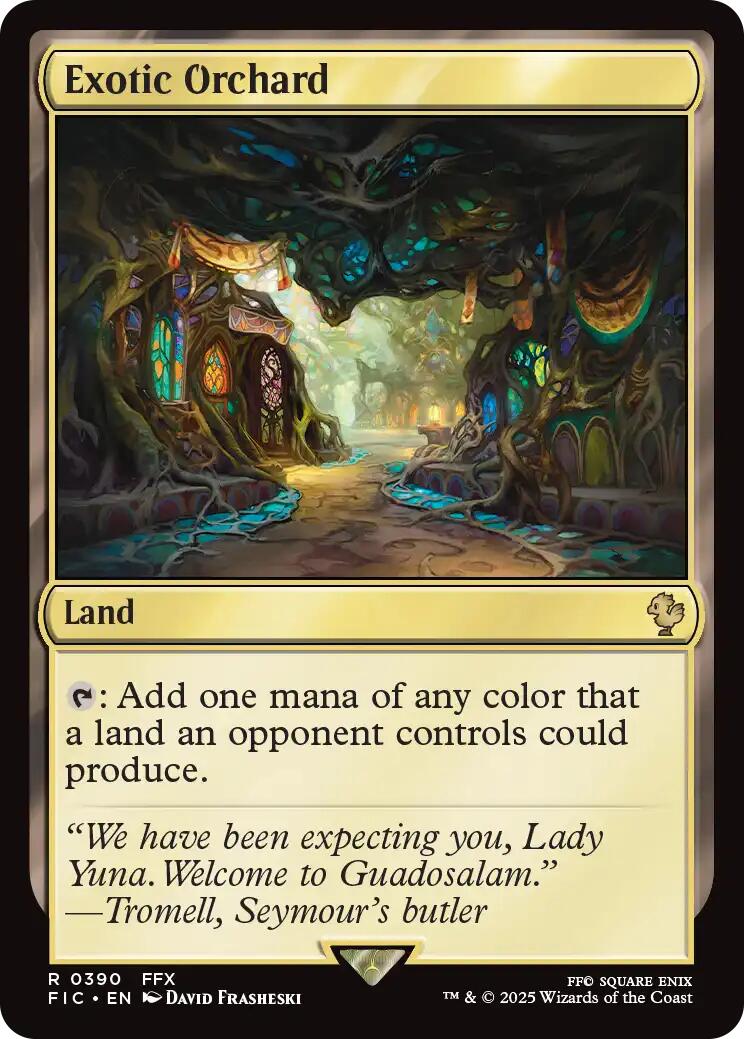 Exotic Orchard (Surge Foil) [FINAL FANTASY Commander] | Exor Games Dartmouth
