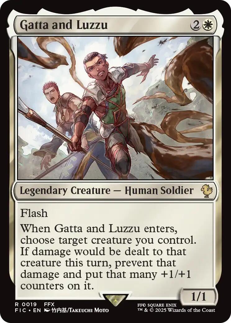 Gatta and Luzzu (Surge Foil) [FINAL FANTASY Commander] | Exor Games Dartmouth