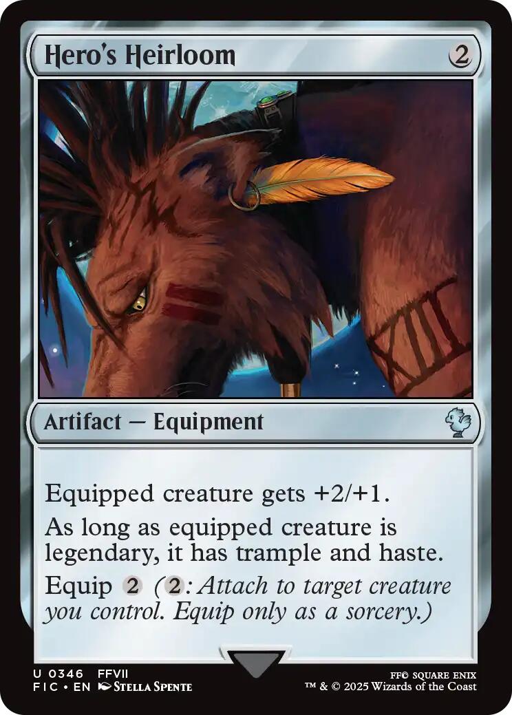 Hero's Heirloom (Surge Foil) [FINAL FANTASY Commander] | Exor Games Dartmouth