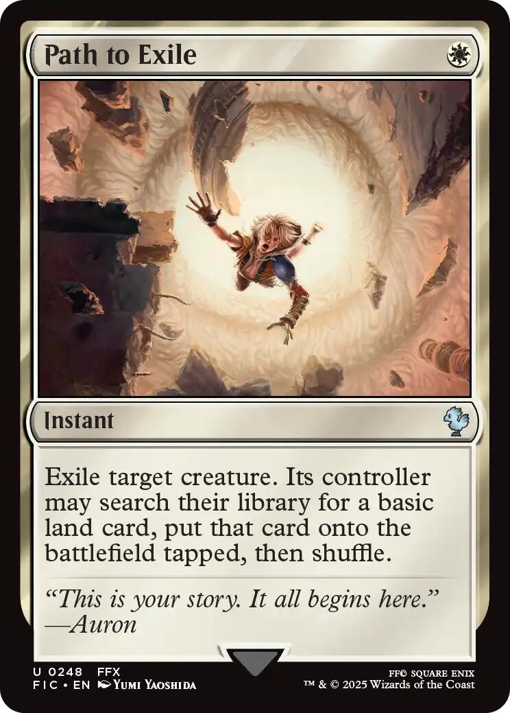 Path to Exile (Surge Foil) [FINAL FANTASY Commander] | Exor Games Dartmouth