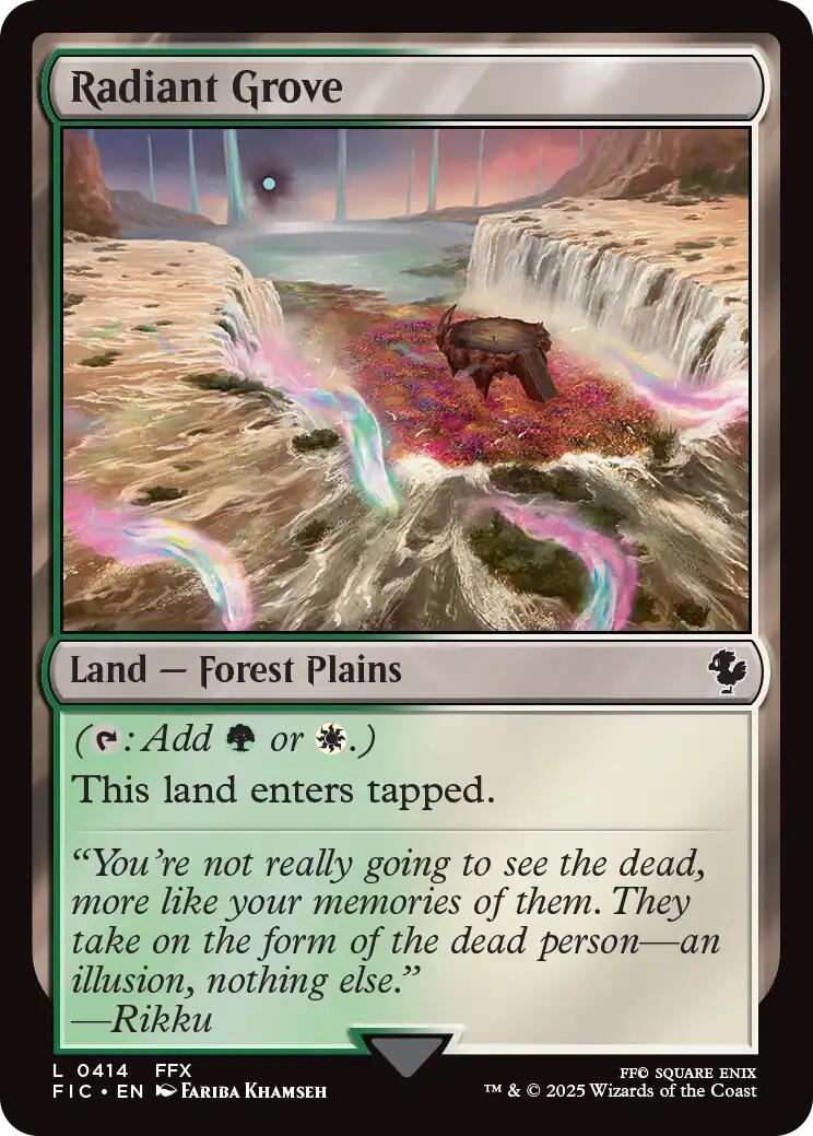 Radiant Grove (Surge Foil) [FINAL FANTASY Commander] | Exor Games Dartmouth