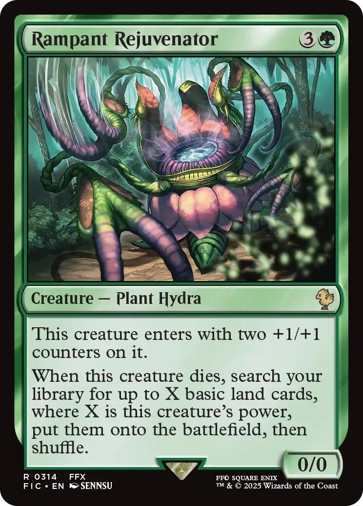 Rampant Rejuvenator (Surge Foil) [FINAL FANTASY Commander] | Exor Games Dartmouth