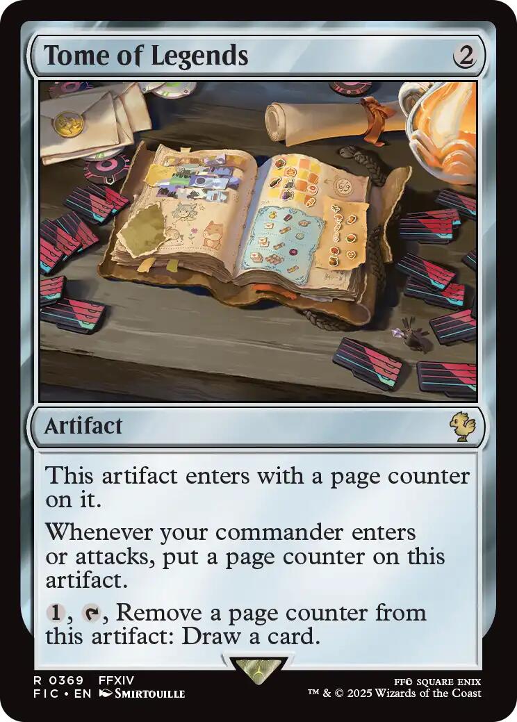 Tome of Legends (Surge Foil) [FINAL FANTASY Commander] | Exor Games Dartmouth
