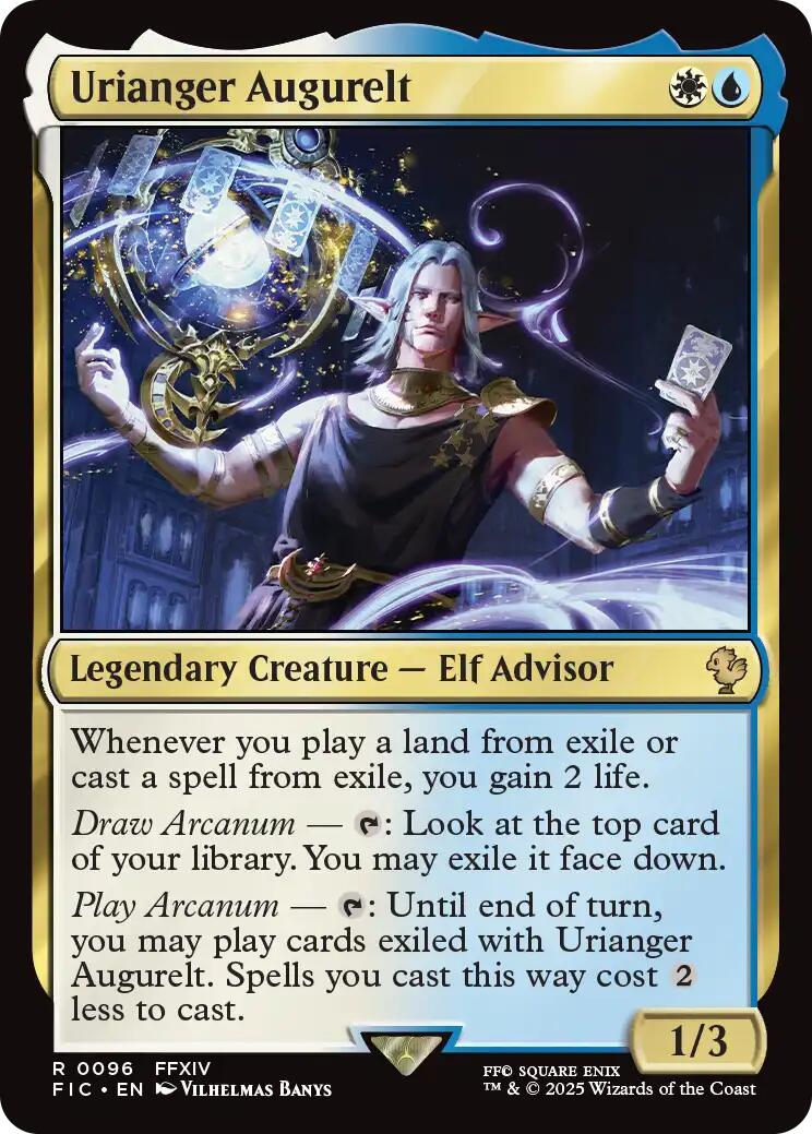 Urianger Augurelt (Surge Foil) [FINAL FANTASY Commander] | Exor Games Dartmouth