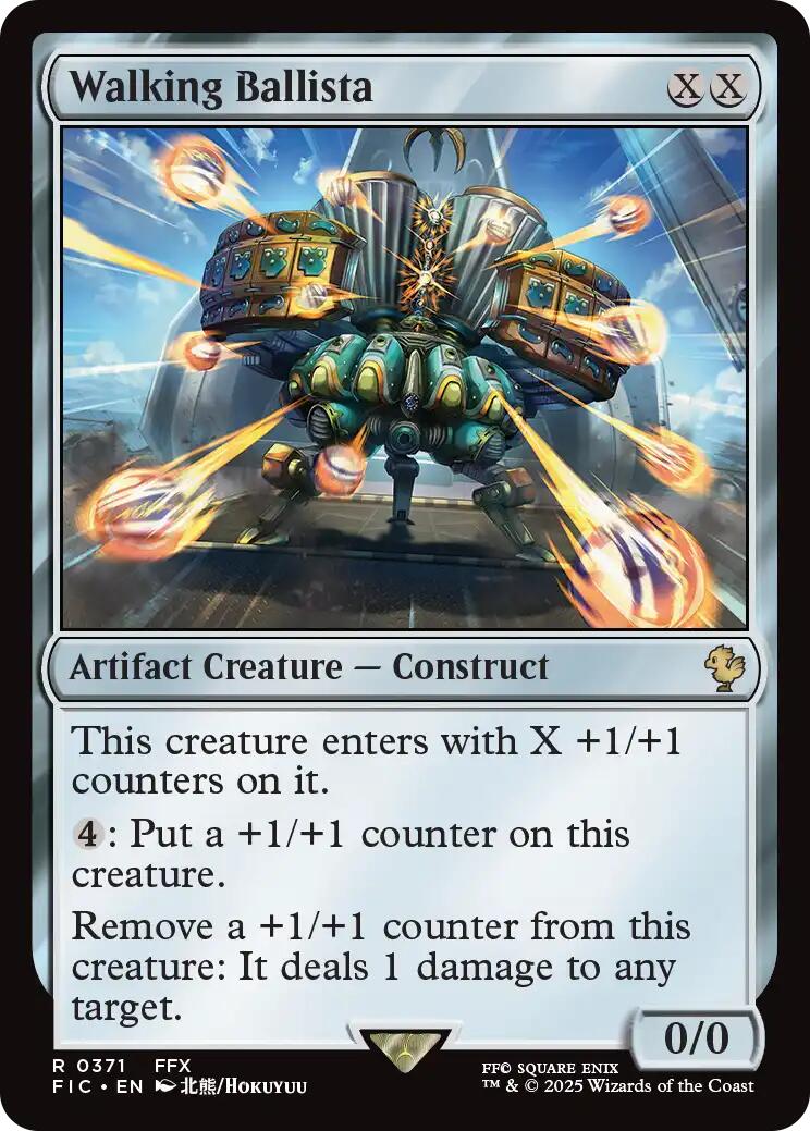 Walking Ballista (Surge Foil) [FINAL FANTASY Commander] | Exor Games Dartmouth