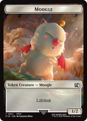 Moogle // Zombie Double-Sided Token [FINAL FANTASY Commander Tokens] | Exor Games Dartmouth