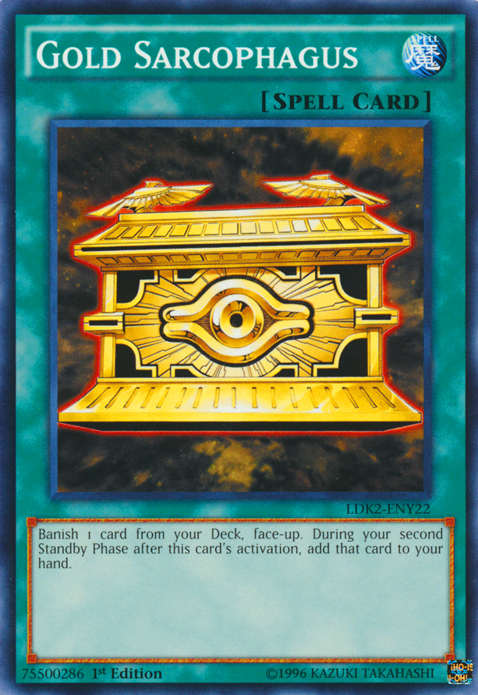 Gold Sarcophagus [LDK2-ENY22] Common | Exor Games Dartmouth