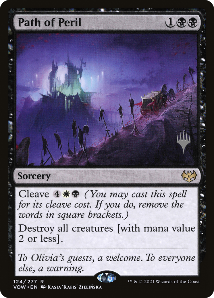 Path of Peril (Promo Pack) [Innistrad: Crimson Vow Promos] | Exor Games Dartmouth