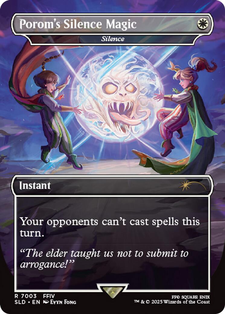 Porom's Silence Magic - Silence [Secret Lair Drop Series] | Exor Games Dartmouth