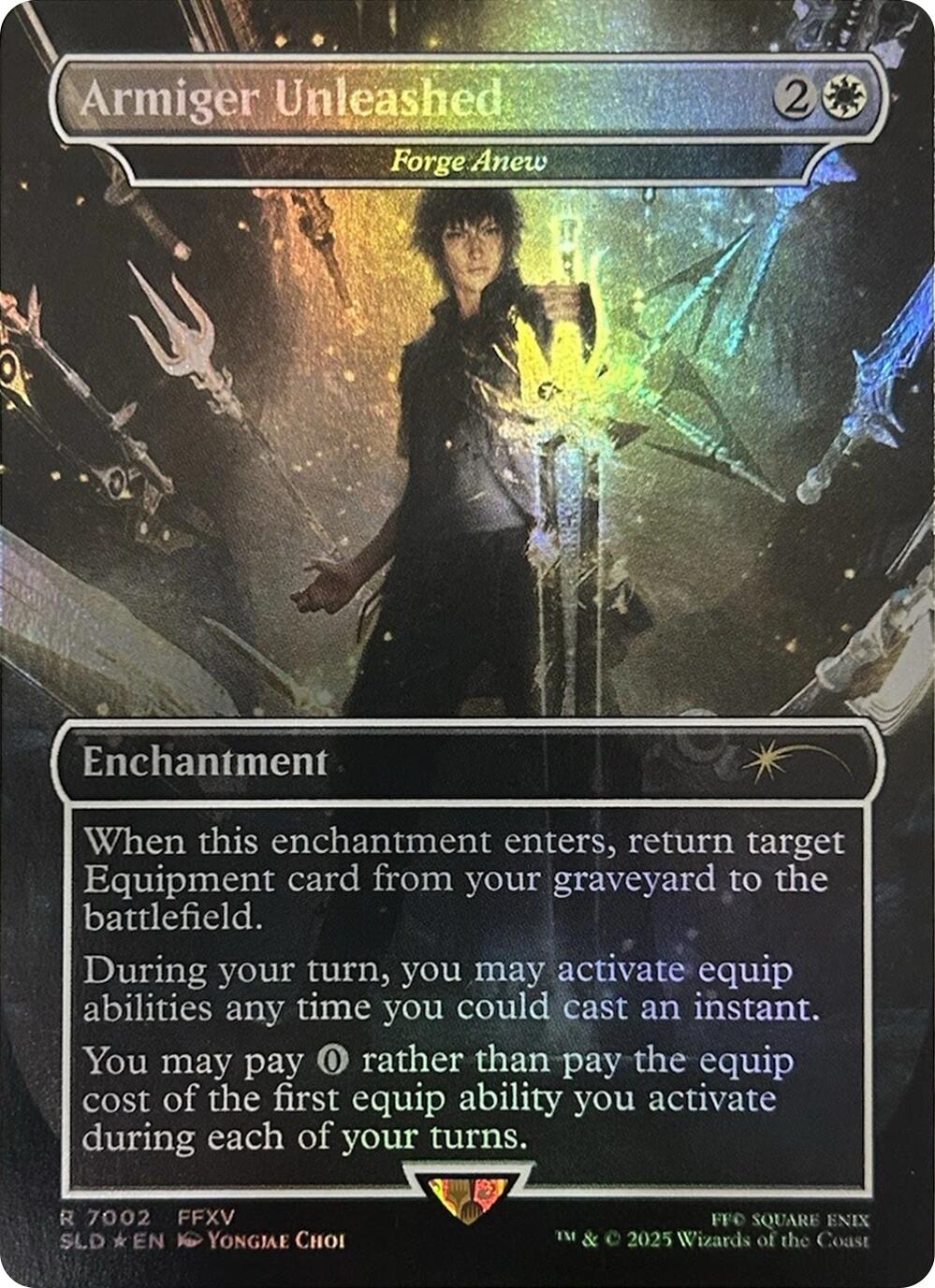 Armiger Unleashed - Forge Anew (Rainbow Foil) [Secret Lair Drop Series] | Exor Games Dartmouth