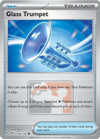 Glass Trumpet (135/142) [League & Championship Cards] | Exor Games Dartmouth